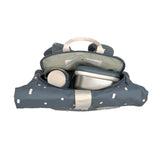 Kindergartenrucksack Rolltop - Happy Prints, Dunkelblau - Lässig