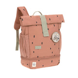 Kindergartenrucksack Rolltop - Happy Prints, Karamell - Lässig