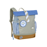 Kindergartenrucksack Rolltop - Sunny Explorer, Grün Blau - Lässig