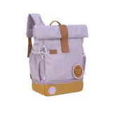 Kindergartenrucksack Rolltop - Little Gang, lila - Lässig