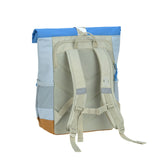 Kinderrucksack Rolltop - Sunny Explorer, Grün Blau - Lässig