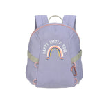 Kindergartenrucksack Tiny Outdoor - Regenbogen, Lila - Lässig