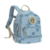 Kindergartenrucksack Mini - Pattern Party, Blau - Lässig