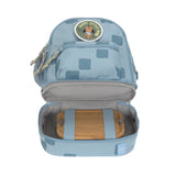 Kindergartenrucksack Mini - Pattern Party, Blau - Lässig