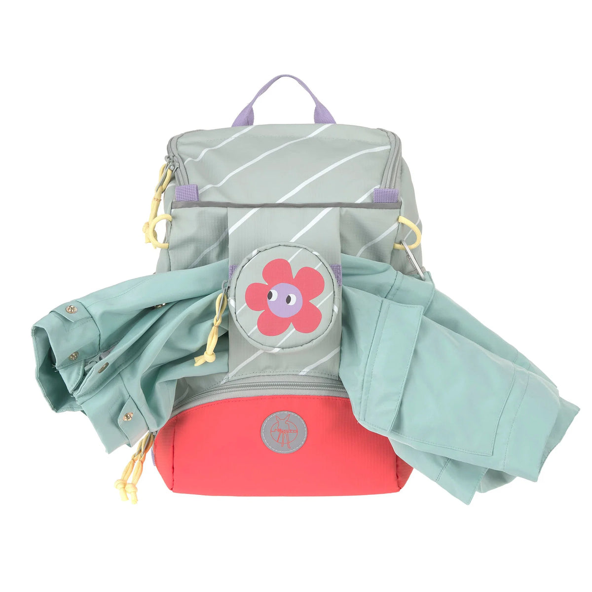 Wanderrucksack Kinder 10 L - Happy Trails, Blume - Lässig
