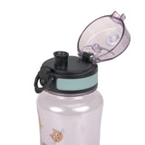 Tritan Kinder Trinkflasche 420 ml - Tiny Team, Katze - Lässig
