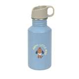 Edelstahl Kinder Trinkflasche 500 ml - Pattern Party, Blau - Lässig