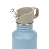 Edelstahl Kinder Trinkflasche 500 ml - Pattern Party, Blau - Lässig