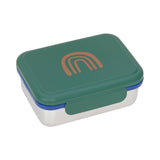 Lunchbox Stainless Steel Little Gang Rainbow Green - Lässig