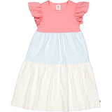 Kurzarmkleid cozy me rib s/s bubblegum - Müsli by Green Cotton