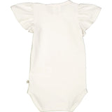 Kurzarmbody cozy me s/s frill balsam cream - Müsli by Green Cotton