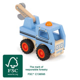 Abschleppwagen 100% FSC   - Small foot