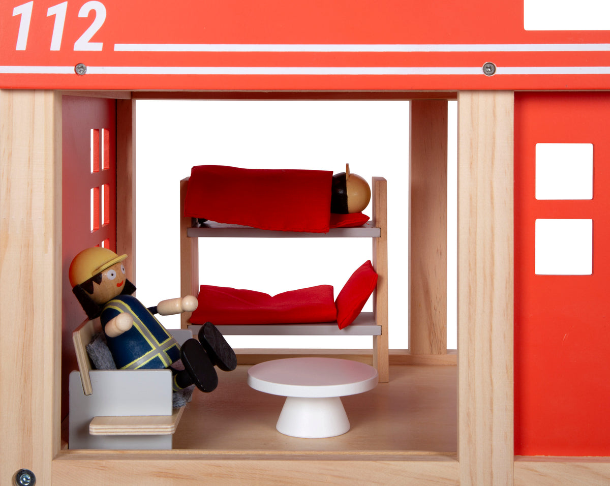 Große Feuerwache mit Zubehör - Small Foot