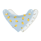 Dreieckstuch Baby (2 Stk) - Bandana, Happy Fruits Lemon - Lässig