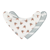 Dreieckstuch Baby (2 Stk) - Bandana, Tiny Team, Hund - Lässig