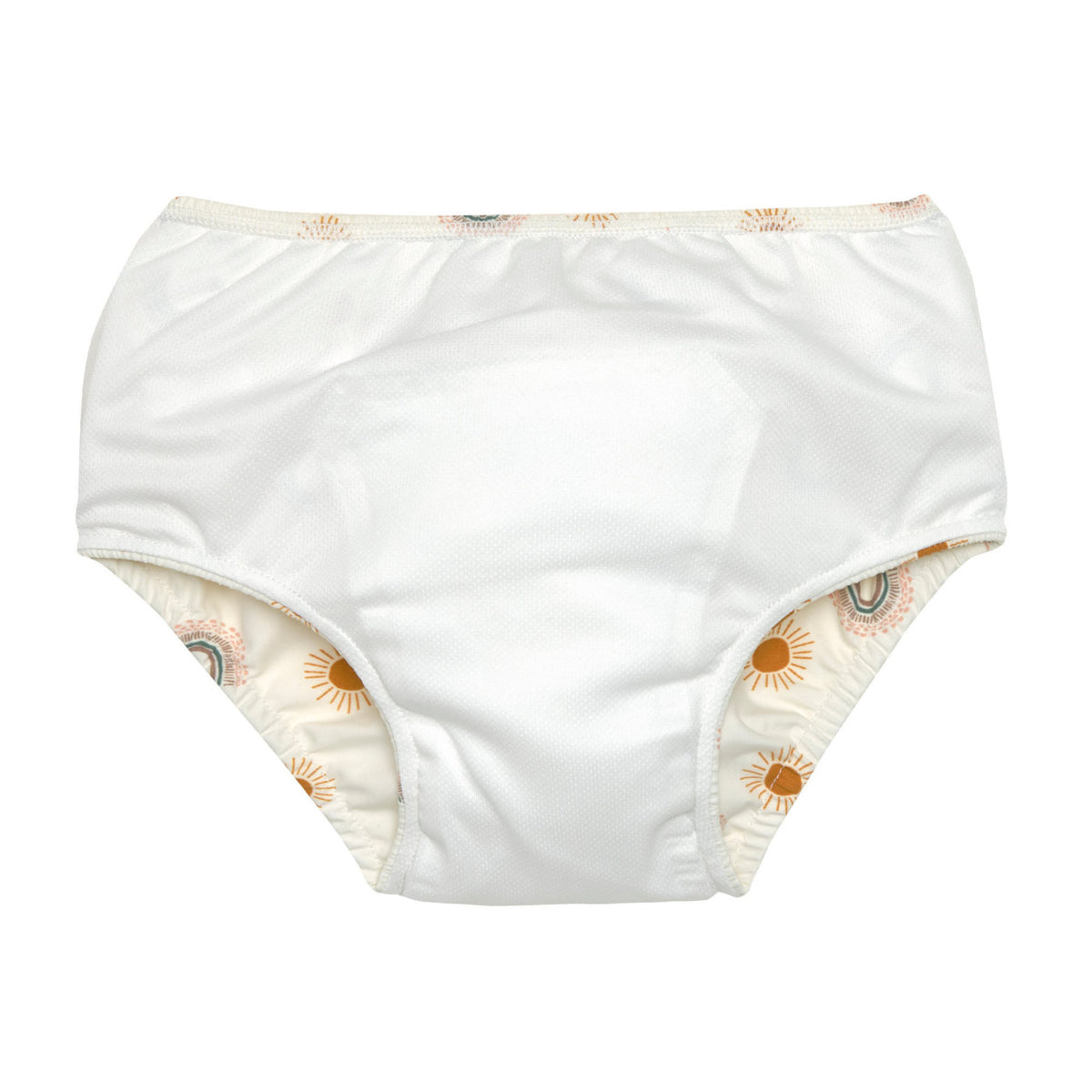 Schwimmwindel Baby - Regenbogen, Weiß - Lässig