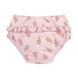 Schwimmwindel Baby - Eis, rosa - Lässig
