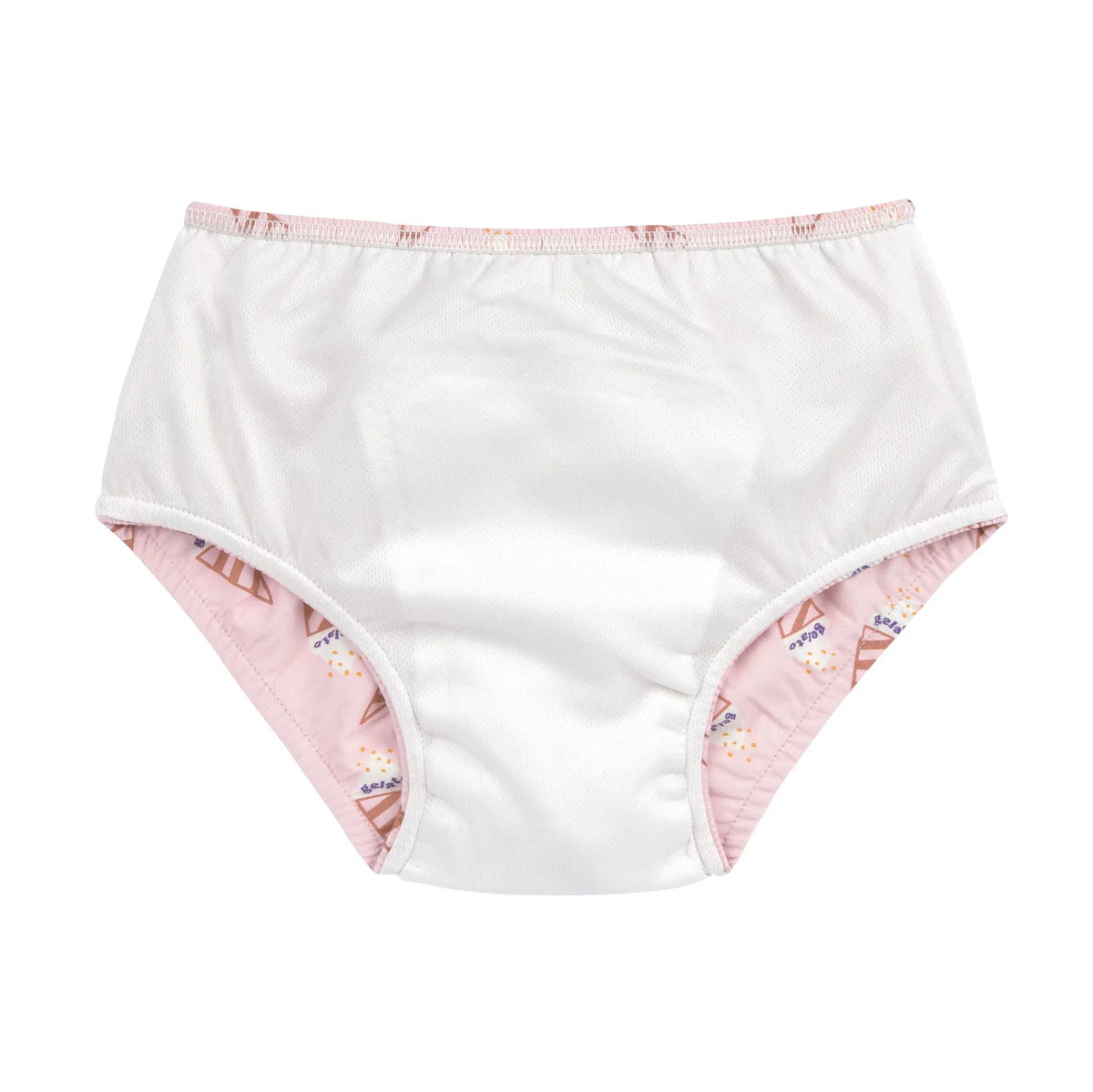Schwimmwindel Baby - Eis, rosa - Lässig