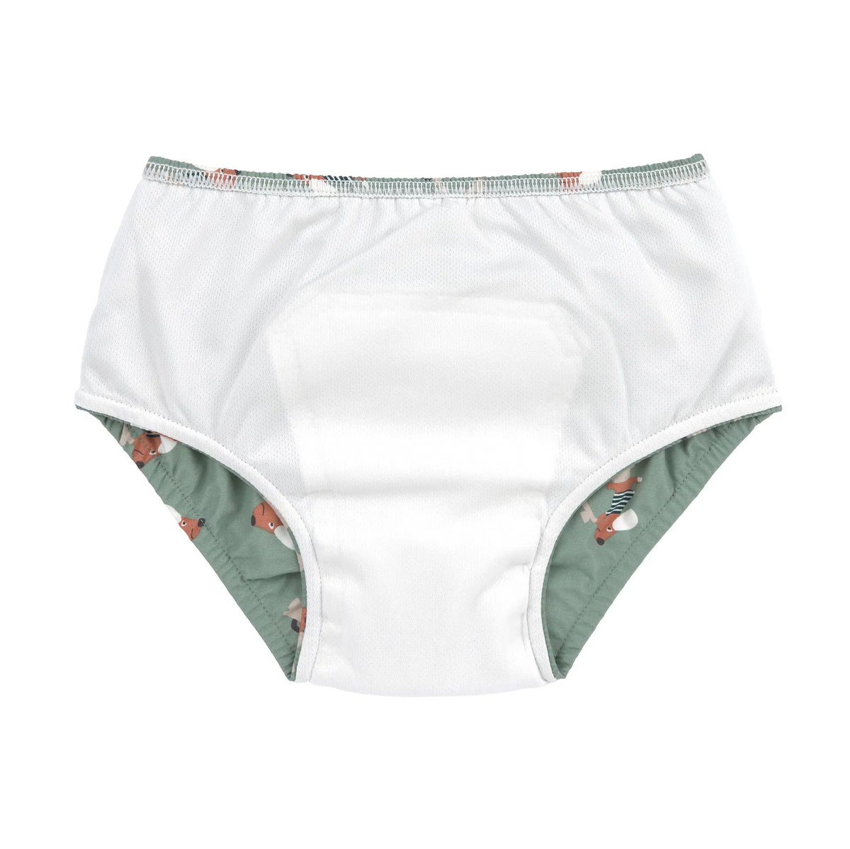 Schwimmwindel Baby - Hund, grün - Lässig