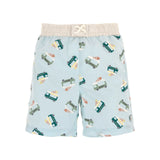 UV Badehose Kinder (mit Windel) - Eis, Blau - Lässig
