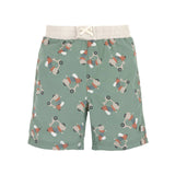 UV Badehose Kinder (mit Windel) - Hund, grün - Lässig