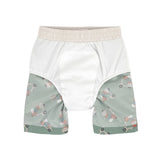 UV Badehose Kinder (mit Windel) - Hund, grün - Lässig