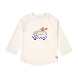 UV Shirt Kinder Langarm - Eis, weiß - Lässig