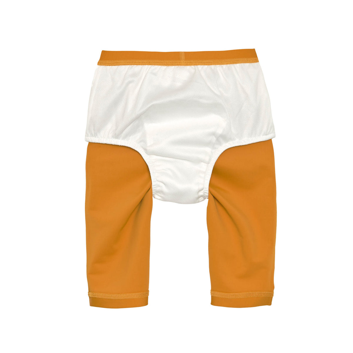 Schwimmhose Baby Kurz (UV-Schutz), goldgelb - Lässig