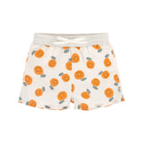 Badehose Baby (mit Windel) - Orange, Weiß - Lässig