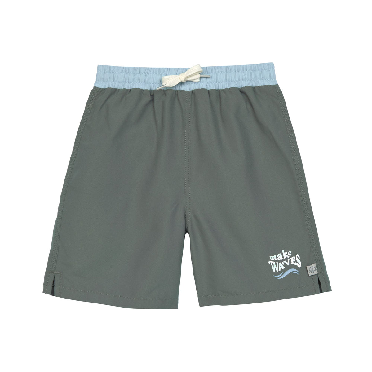 UV Badehose Kinder - Oliv - Lässig