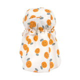 Sonnenhut Baby (UV Schutz & Nackenschutz) - Orange, Weiß - Lässig