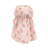 Sonnenhut Baby (UV Schutz & Nackenschutz) - Eis, rosa - Lässig
