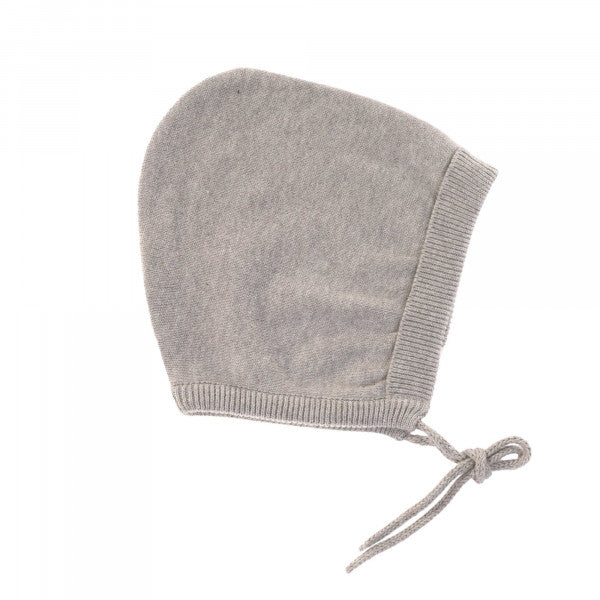 Baby Mütze - Knitted Cap GOTS, Garden Explorer Grey - Lässig