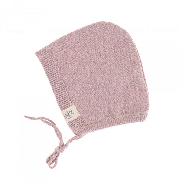 Baby Mütze - Knitted Cap GOTS, Garden Explorer Light Pink - Lässig