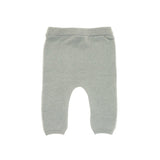 Baby Hose - Knitted Pants GOTS, Garden Explorer Aqua Grey - Lässig