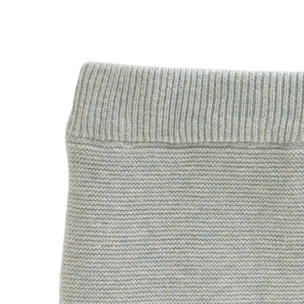 Baby Hose - Knitted Pants GOTS, Garden Explorer Aqua Grey - Lässig