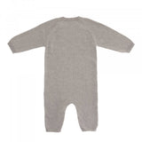 Strampler - Knitted Overall GOTS, Garden Explorer Grey - Lässig