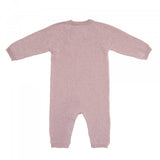 Strampler - Knitted Overall GOTS, Garden Explorer light pink - Lässig