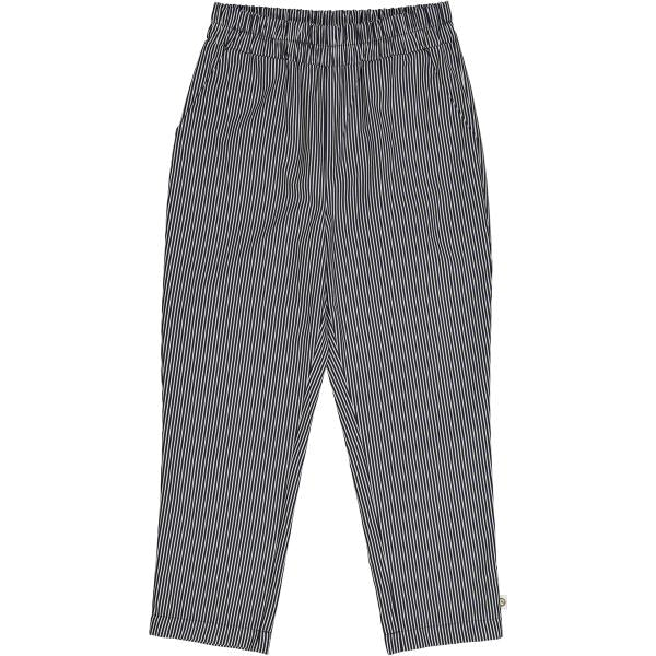 Hose poplin stripe balsam cream/night blue - Müsli by Green Cotton