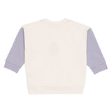Kinder Pullover - Bio Baumwolle, Little Gang, Birne Weiß - Lässig