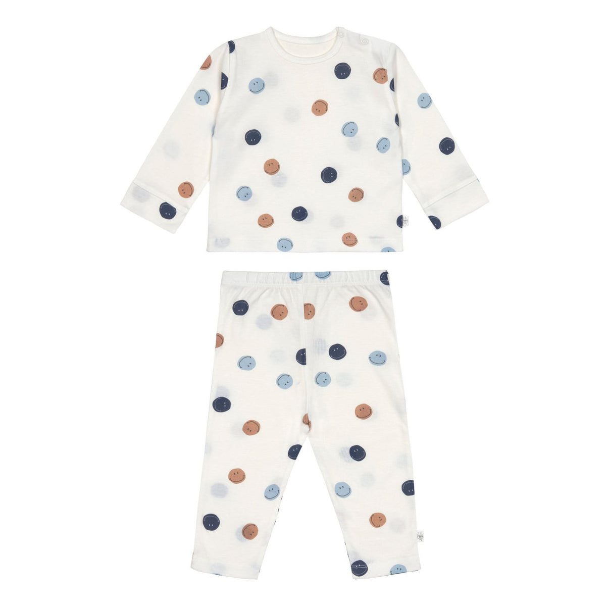 Kinder Pyjama lang - Bio Baumwolle, Smile Milky - Lässig