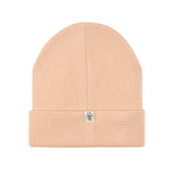 Beanie Mütze Kinder - Merino Wolle, Little Gang, Smile Rosa - Lässig