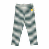 Leggings Kinder - Gerippt, Little Gang, Zitrone dunkelgrün - Lässig