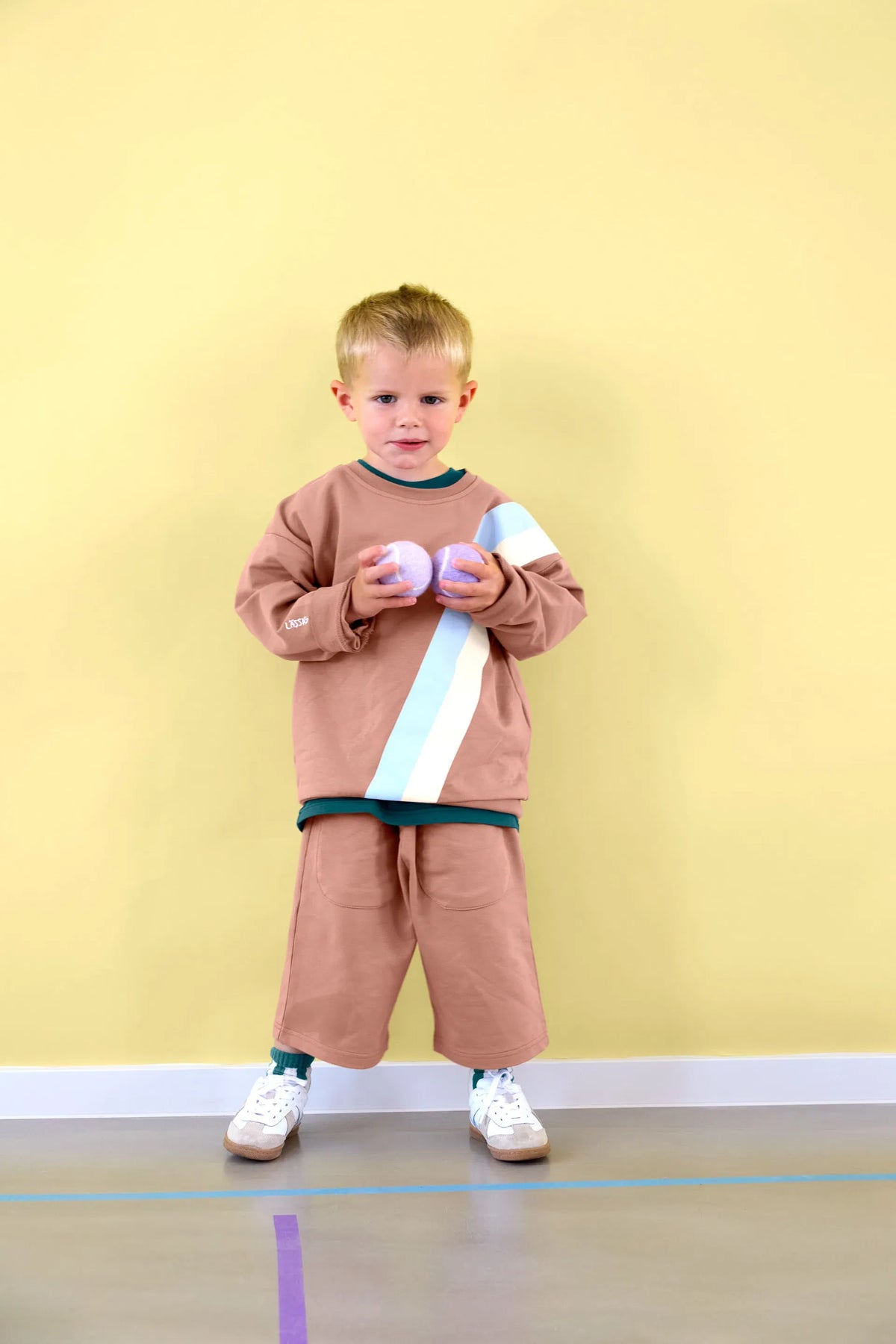 Kinder Pullover - Bio Baumwolle, almond - Lässig