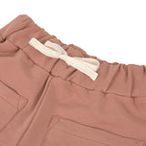 Sweatshorts Kinder - Bio Baumwolle, Braun - Lässig