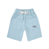Sweatshorts Kinder - Bio Baumwolle, hellblau - Lässig