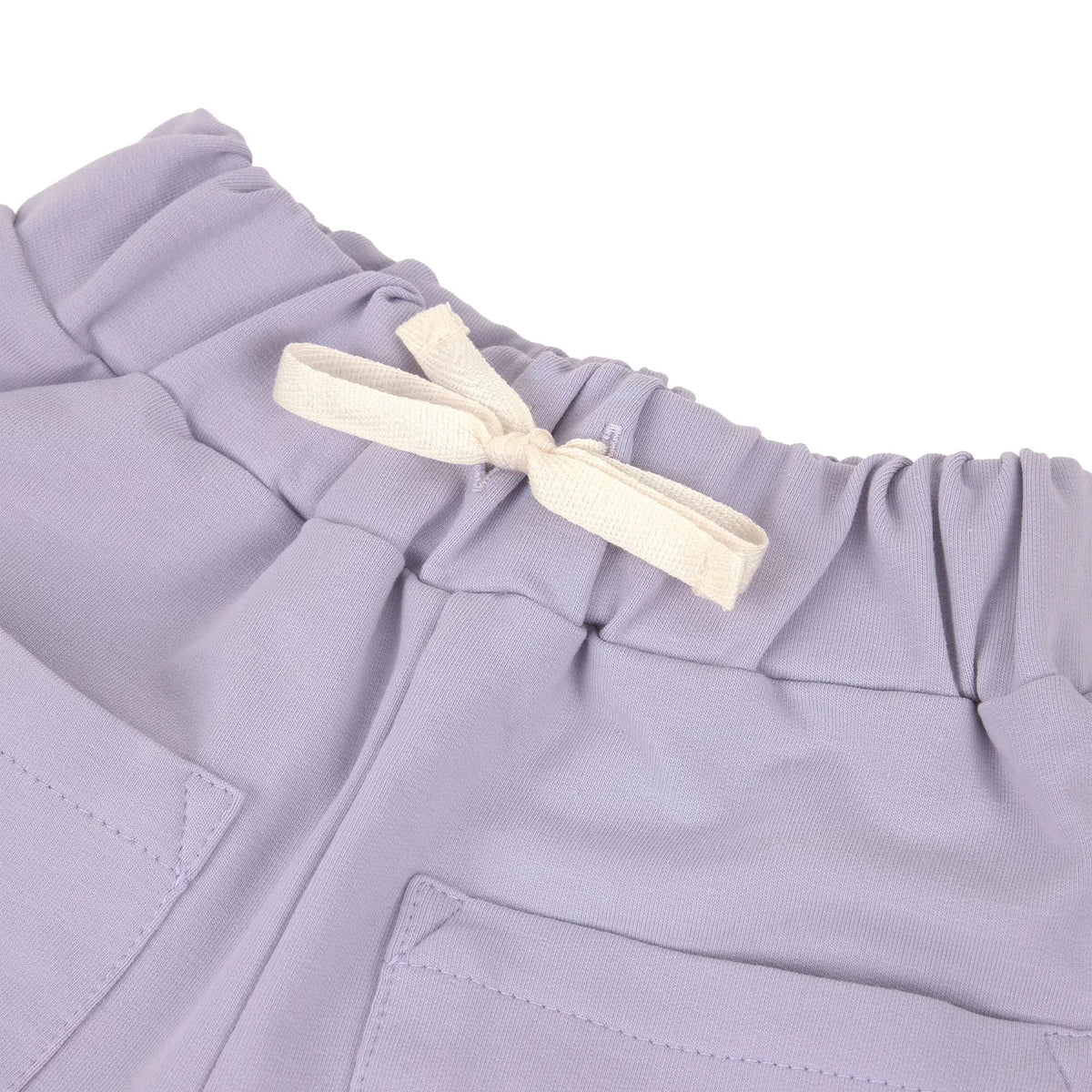 Sweatshorts Kinder - Bio Baumwolle, pastell lila - Lässig