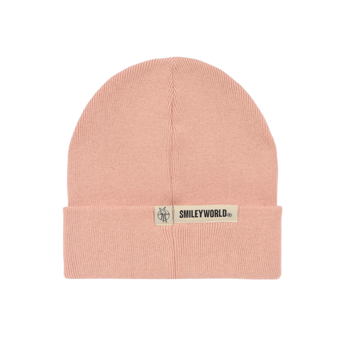 Beanie Mütze Kinder - Bio-Baumwolle SmileyWorld®, Rosa - Lässig