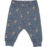 Sweat-Hose Deer stormy blue/shade/bark - Müsli by Green Cotton