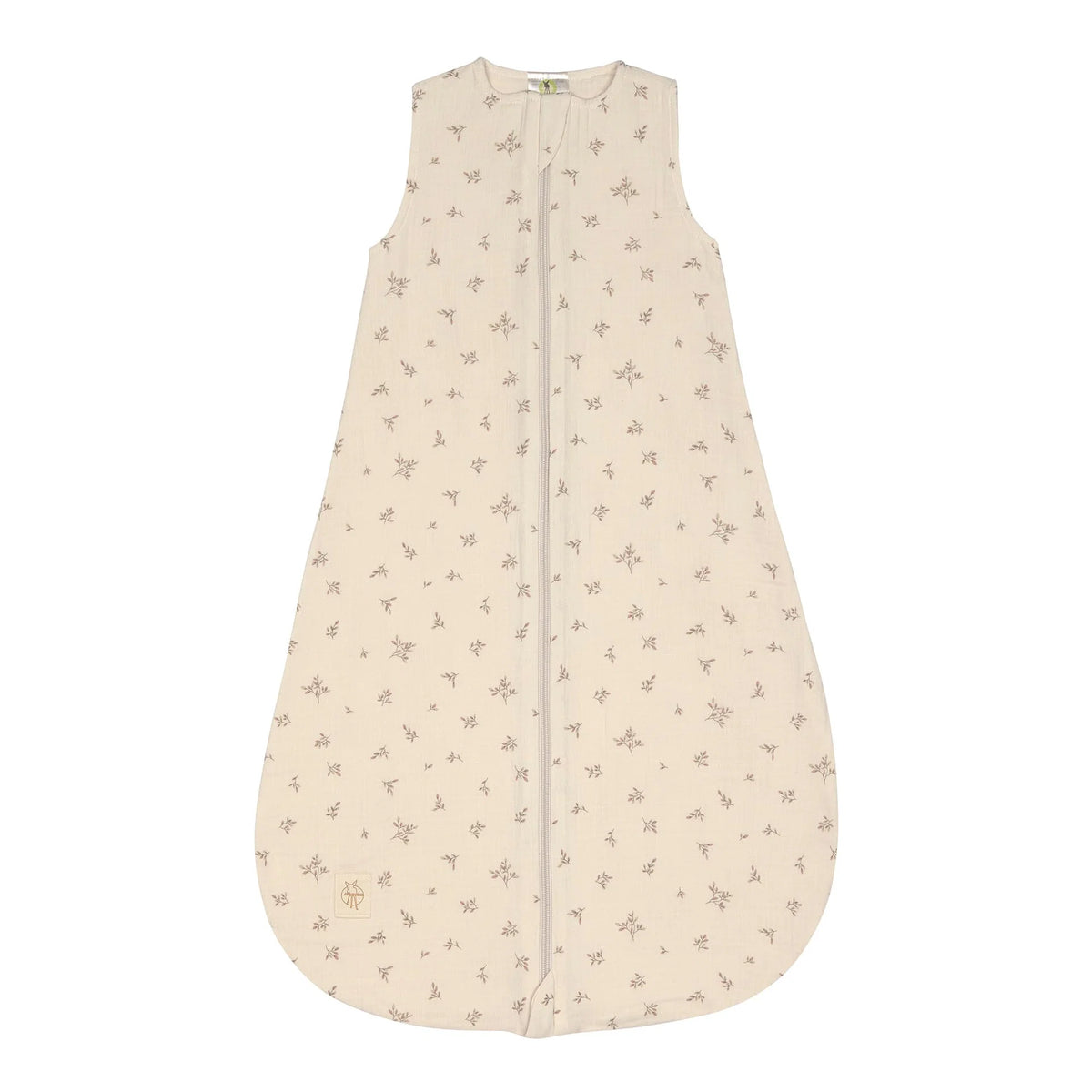 Baby Sommerschlafsack 1 Tog - Bio Baumwolle, Blätter - Lässig